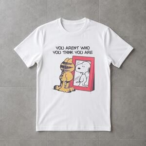 Garfield X Snoopy T Shirtt , Graphictee T Shirt